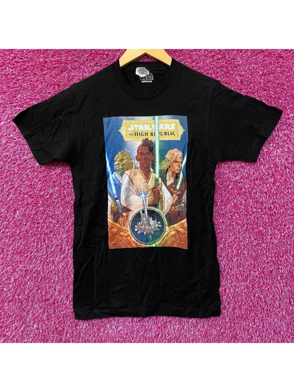 Star Wars The High Republic Jedi There Is No Fear Team Graphic T-Shirt Small